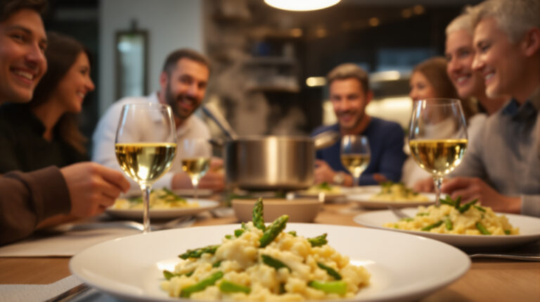 לא חשבתי שמחווה פשוטה מחוץ לאש תעשה את כל ההבדל: הריזוטו אספרגוס-פרמזן שלי הדהים את האורחים שלי