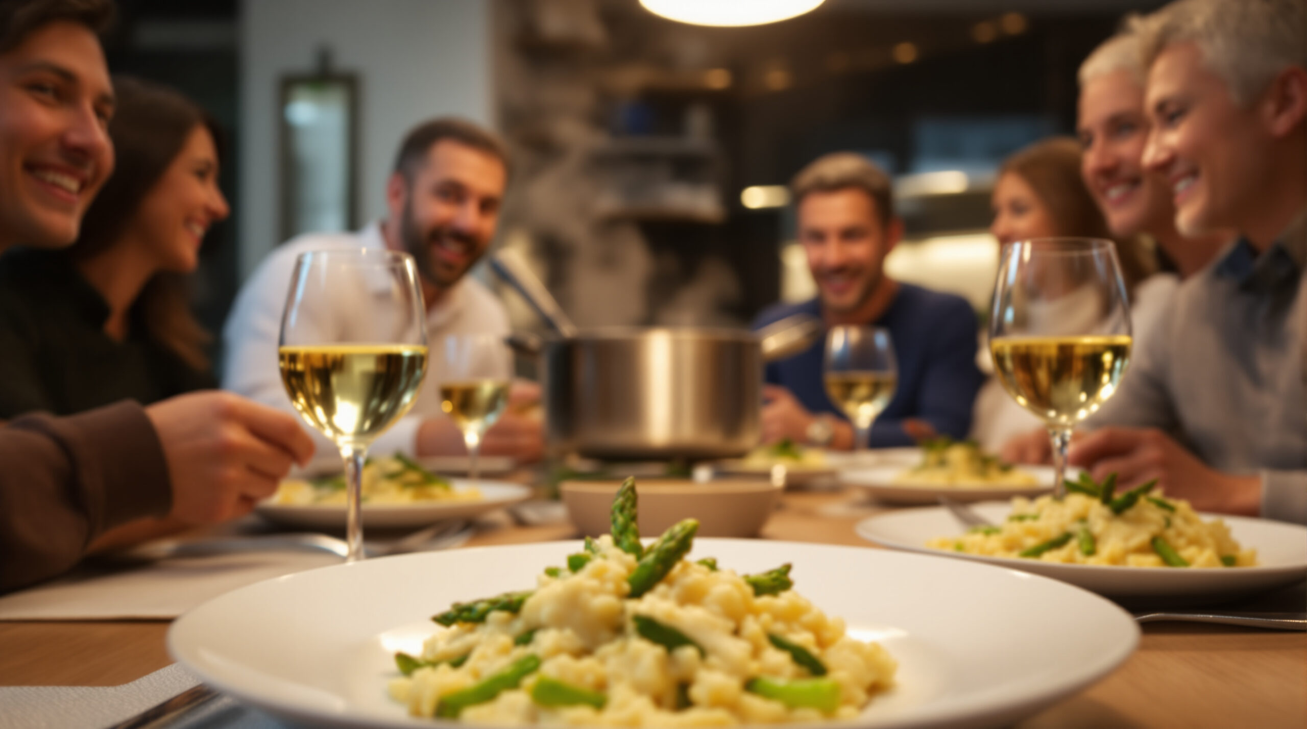 לא חשבתי שמחווה פשוטה מחוץ לאש תעשה את כל ההבדל: הריזוטו אספרגוס-פרמזן שלי הדהים את האורחים שלי