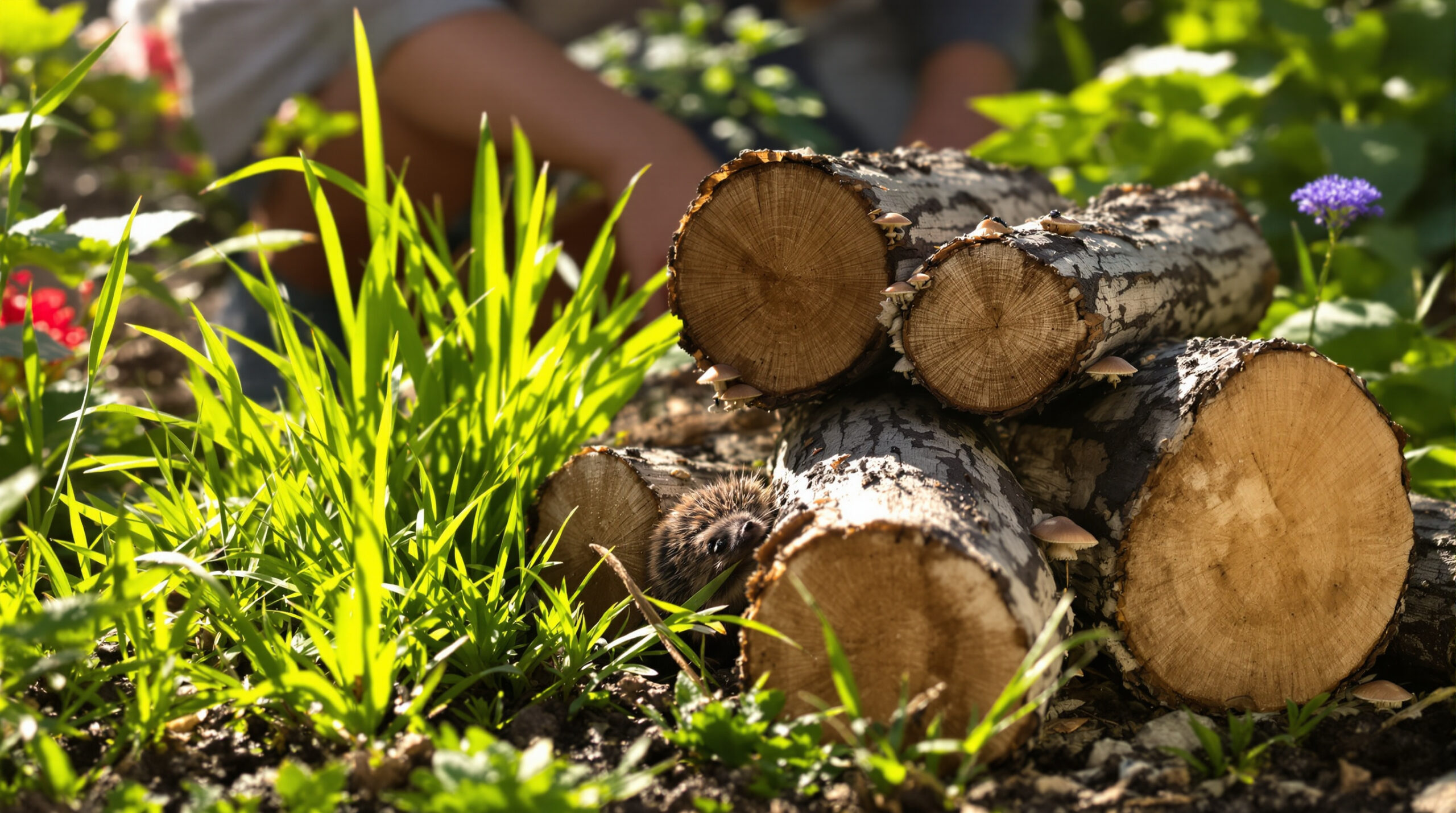 חשבנו שצריך לאחסן בולי עץ באפריל: למעשה, הקיץ הוא הזמן המועיל ביותר לגינה