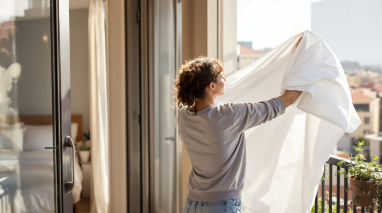 סוף לכביסות התכופות: כך תשמרו על שמיכת הפוך נקייה לאורך זמן בעזרת טיפים פשוטים של מומחית