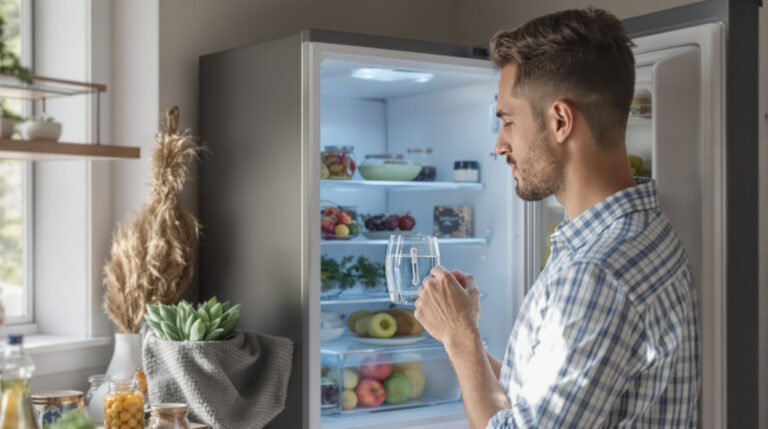 המקרר שלי היה קר מדי: בדיקה פשוטה עם כוס מים חשפה הבוקר את הטמפרטורה האידיאלית למזון שלי