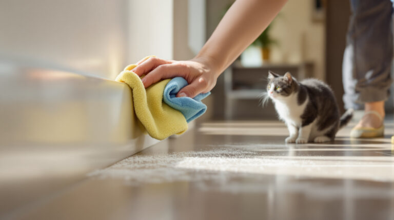 יש לכם חתול? העבירו מטלית אנטיסטטית על הפאנלים פעם בחודש ותגידו שלום לשערות!