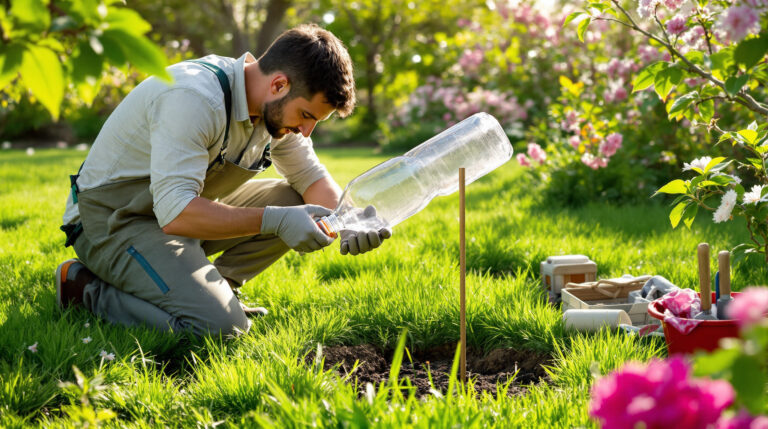 לא נוטה ולא ישרה: הזווית המדויקת שמרחיקה חפרפרות ומגנה על הגינה שלך ביעילות