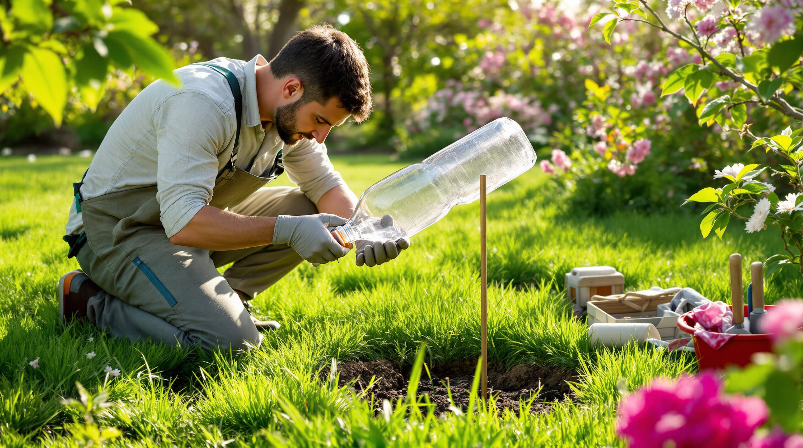 לא נוטה ולא ישרה: הזווית המדויקת שמרחיקה חפרפרות ומגנה על הגינה שלך ביעילות