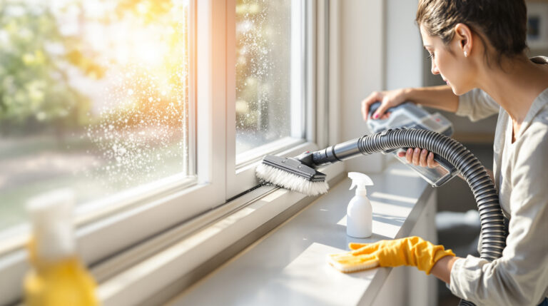 אל תשפכו עוד את האבקה הזו למסילות החלונות: כך ממליצים המקצוענים לנקות בצורה יעילה יותר