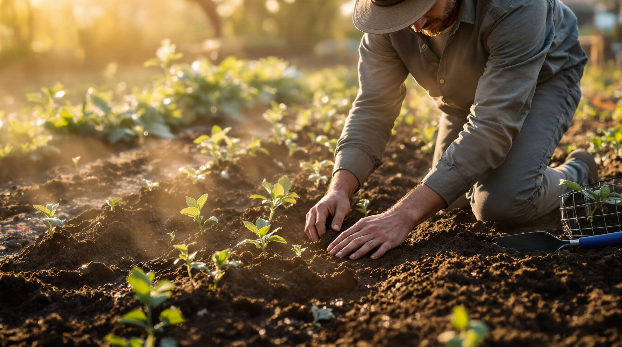 לא שותלים מיד, קודם מכינים