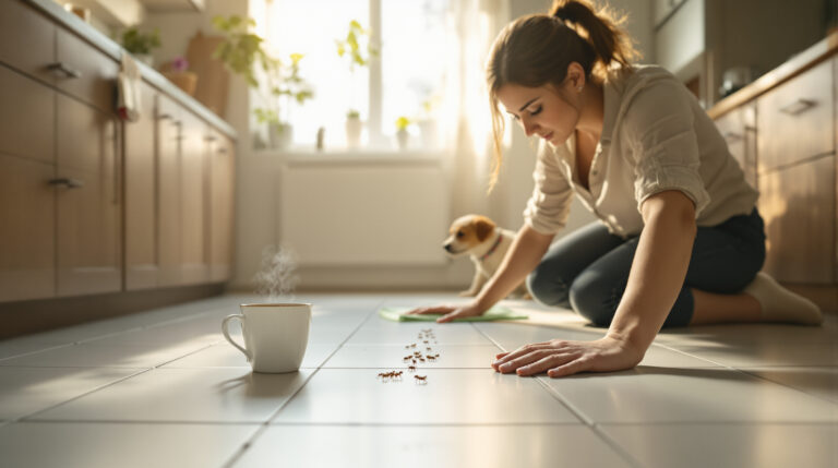הקדמונים ידעו זאת: הקו הבלתי נראה על הרצפה שמונע מנמלים להיכנס לביתכם