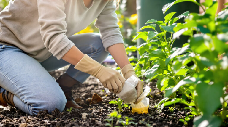גיליתי ששקיות תה בגינה שיפרו משמעותית את האדמה וחיזקו את הצמחים שלי