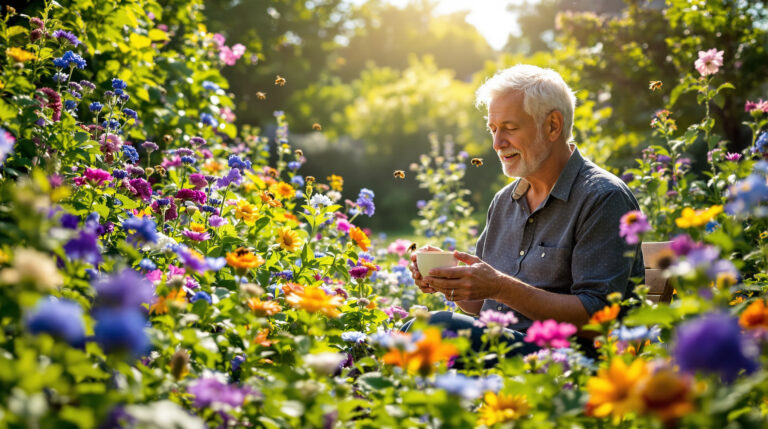 מאז ששתלתי את חמשת הפרחים האלה, הגן שלי מושך דבורים וגיליתי עד כמה הן חיוניות למערכת האקולוגית שלנו