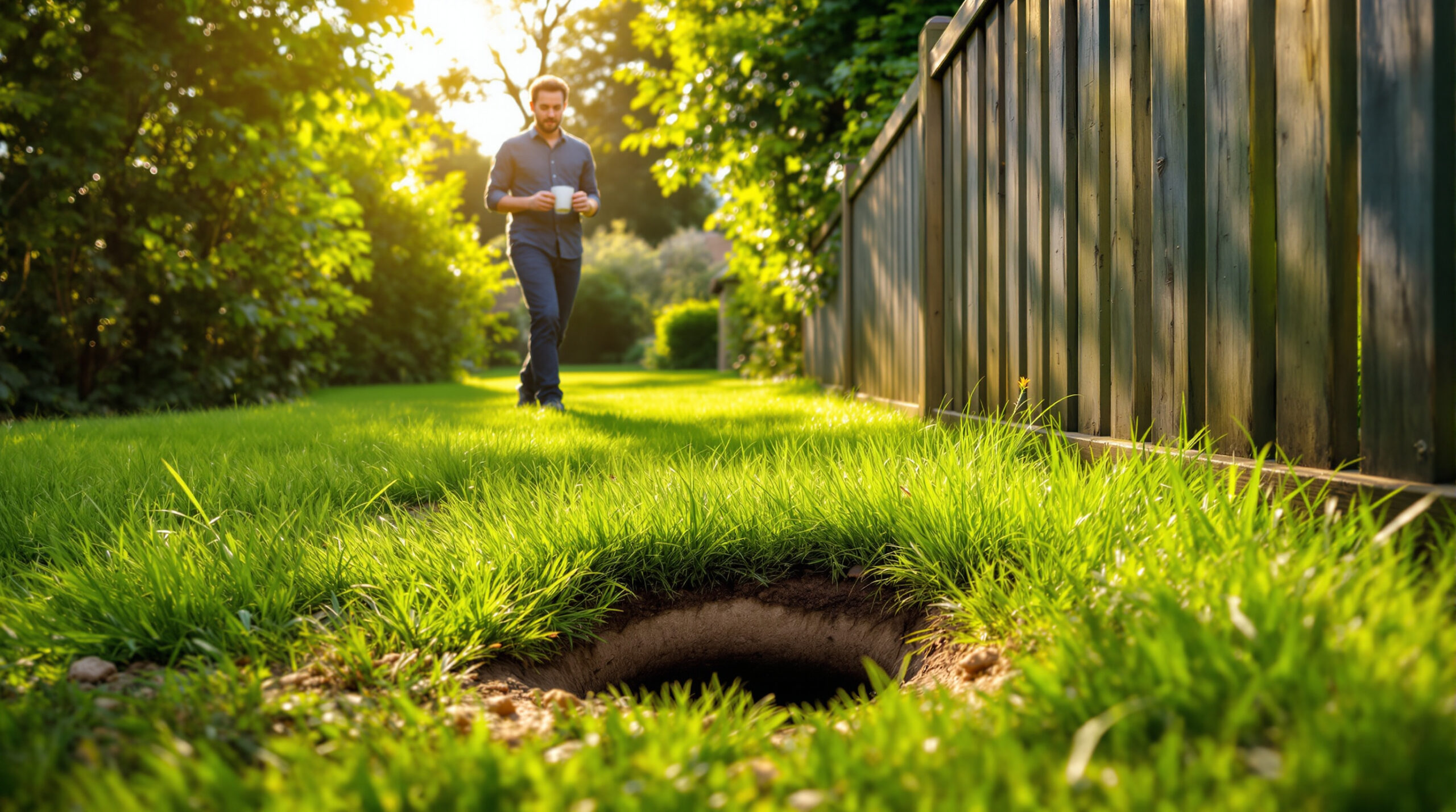 יום אחד מצאתי בור בגינה שלי: מה שגיליתי בתוכו שינה לי את החיים