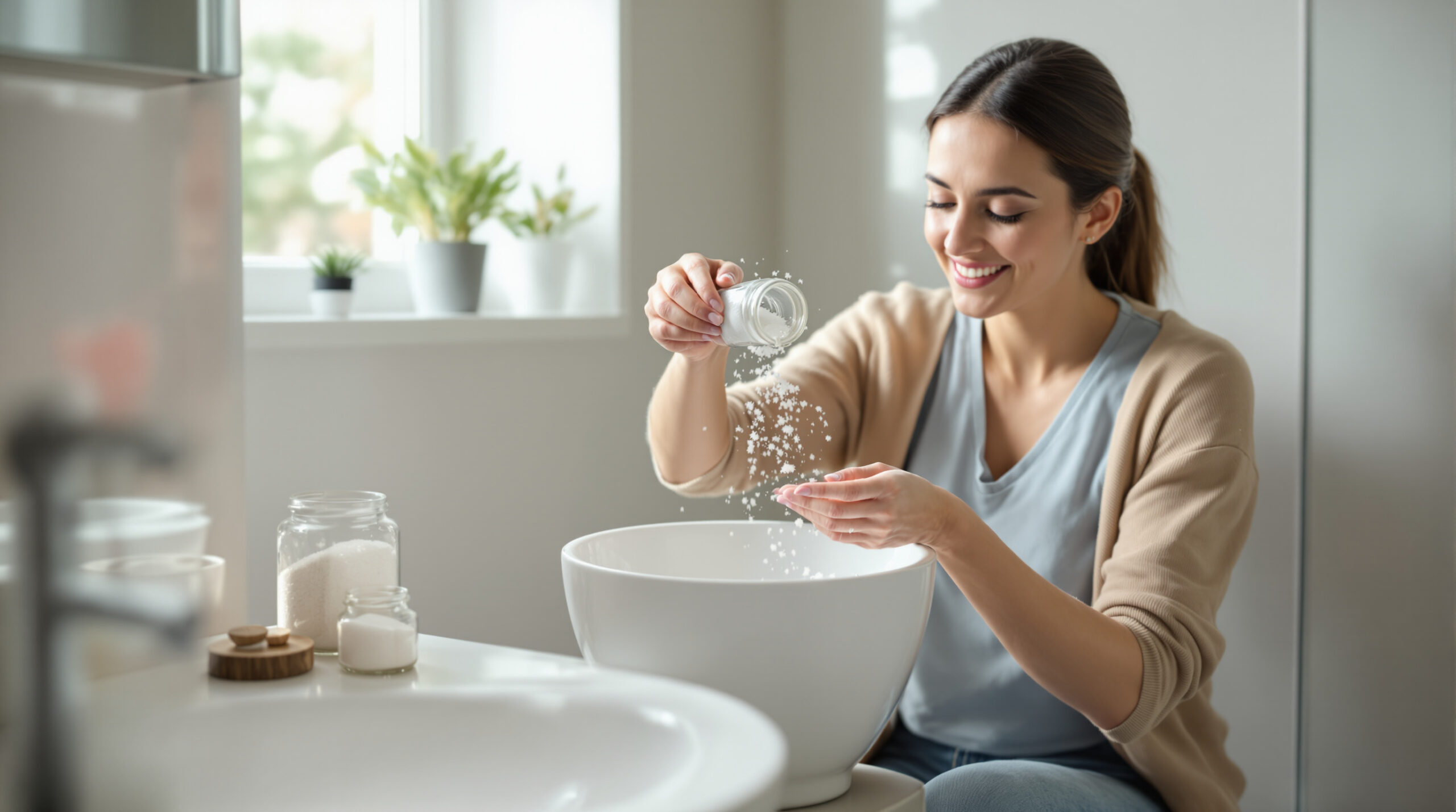 כל יום אני שמה מלח באסלה: הפעולה הקטנה ששינתה לי את החיים והפכה את הניקיון להרבה פחות מעיק