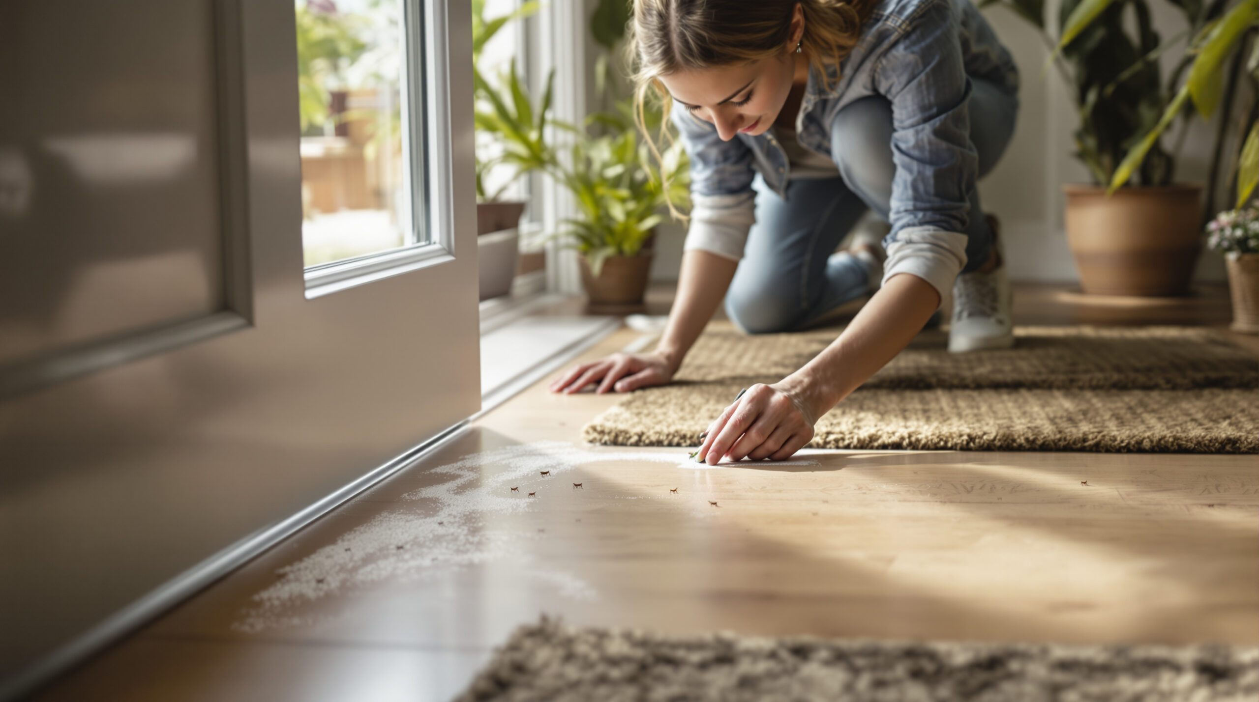 מאז שהנחתי גיר ליד הדלת, נמלים כבר לא פולשות לביתי – זה פשוט מדהים!