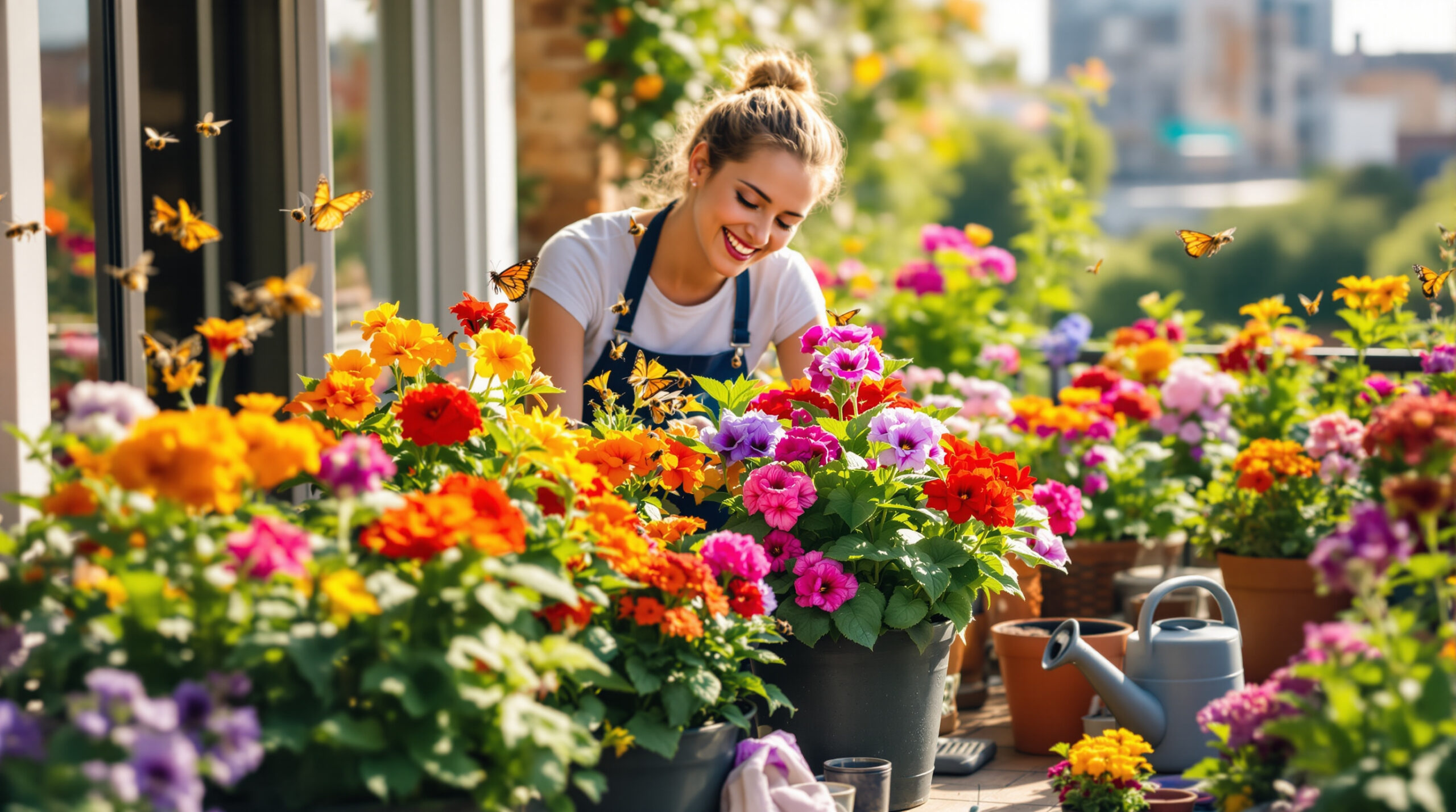 שתלתי את הפרח הזה בקלות באביב וראיתי את המרפסת שלי הופכת למקלט אמיתי למאביקים