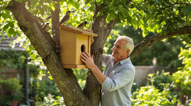 התקנתי תיבות קינון בגינה והציפורים סוף סוף הגיעו: אלו המקומות הטובים ביותר למשוך אותן