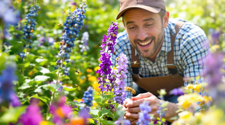 חשבתי שפרחים בולטים הם חיוניים: גילוי צבעי הדבורים שדרג את היבול שלי באופן מפתיע