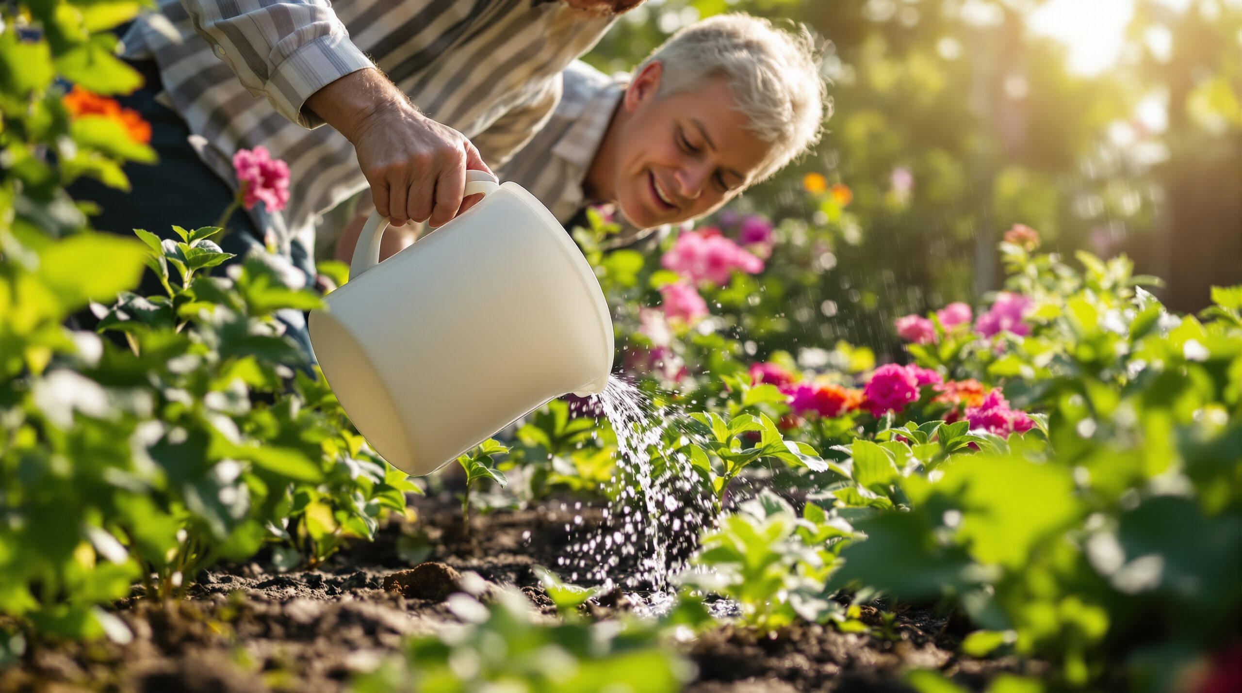 גיליתי איך להשקות את הגינה עם דלי פשוט: אני לא מבזבז אף טיפה והצמחים שלי פורחים מאי פעם