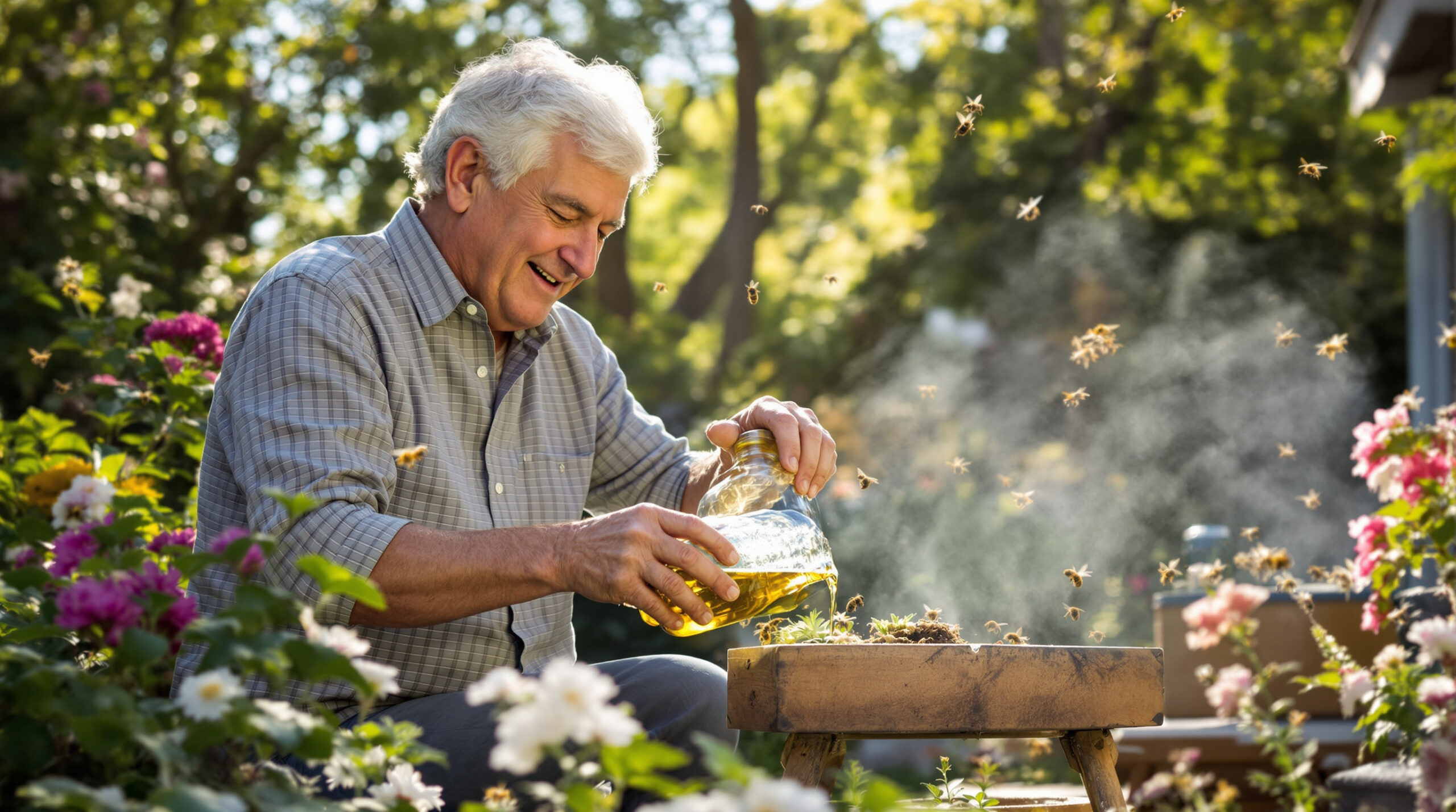 חשבתי שללכוד את הצרעות האסייתיות זה פשוט: כששילבתי מרכיב אחד פשוט, גיליתי שאני גם שומר על הדבורים שלי