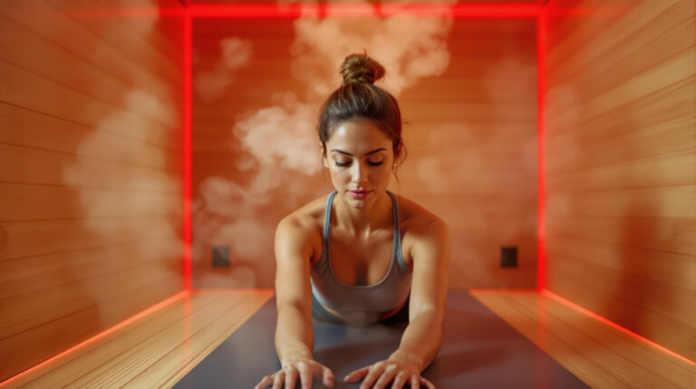 מאז שניסיתי פילאטיס בסאונה אינפרא אדום, אני חווה יתרונות שלא קיבלתי מיוגה חמה