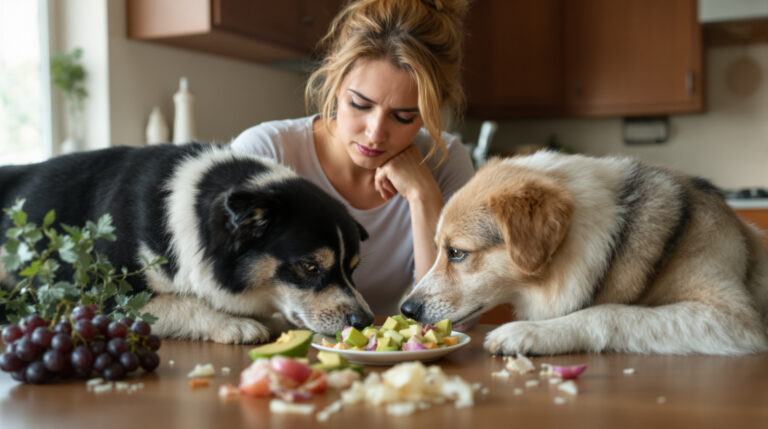 חשבתי ששאריות מהשולחן הן בלתי מזיקות: גיליתי שהן עלולות להיות מסוכנות לכלב שלי הרבה יותר משדמיינתי
