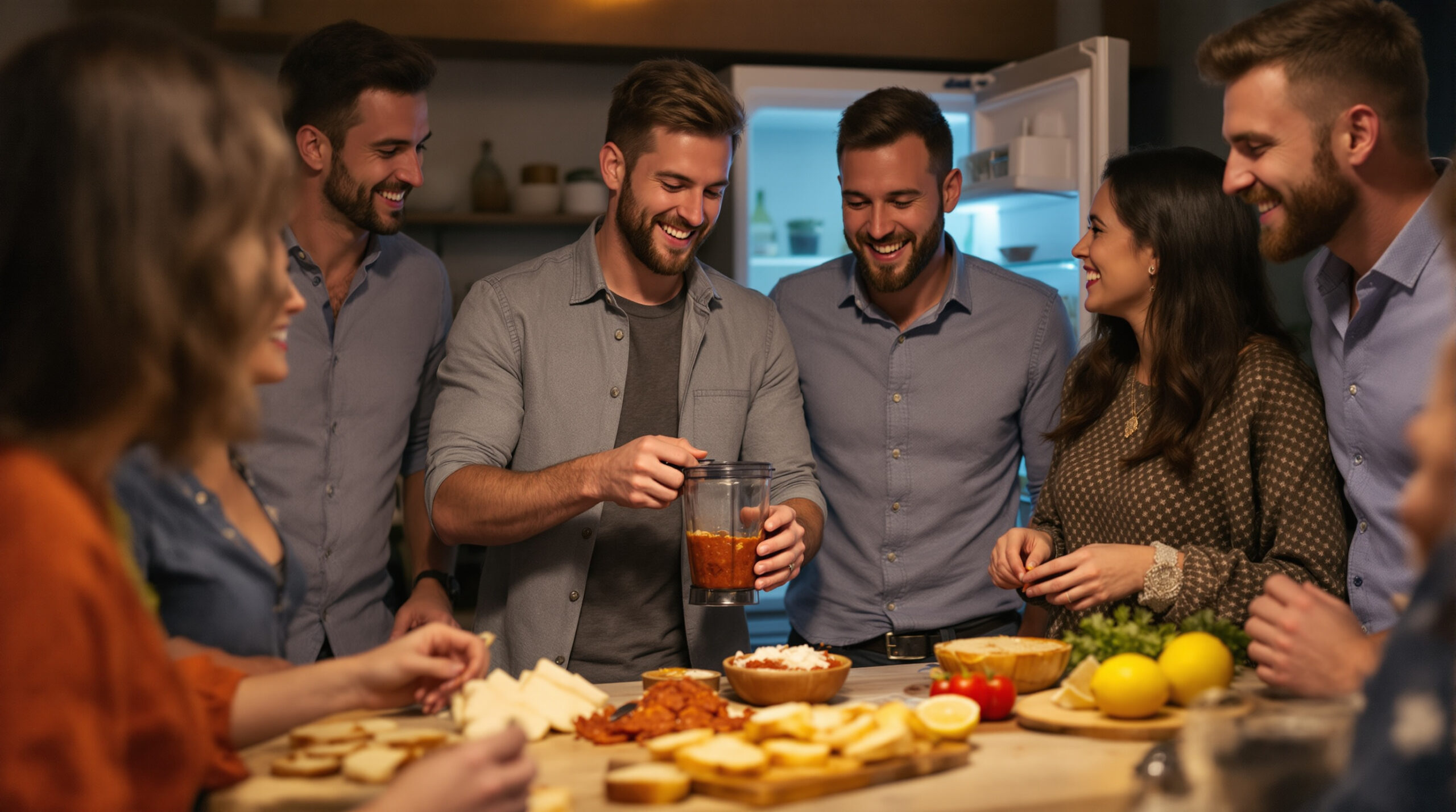 לא תכננתי כלום לארוחת הערב: בלנדר ושלושה מרכיבים מהמקרר הצילו אותי ופינקו את החברים שלי ברגע