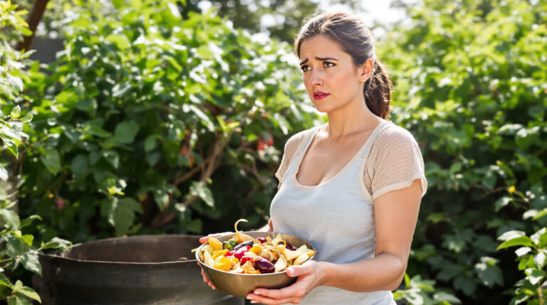 תמיד שמתי את הקליפות שלי בקומפוסט, עד שגיליתי שהן עלולות להרוס את הגינה שלי
